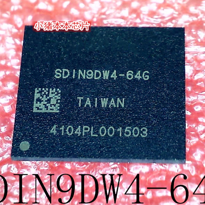 1pcs SDIN9DW4-64G SDIN9DW4 BGA153 eMMC 5.0 64GB